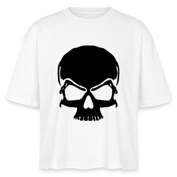 crâne de pirate crâne - T-shirt bio NOVA Stanley/Stella Femme - blanc - Devant - Anna (173cm)