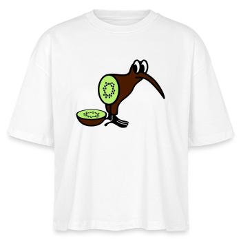 Kiwi - T-shirt bio NOVA Stanley/Stella Femme - blanc - Devant - Anna (173cm)