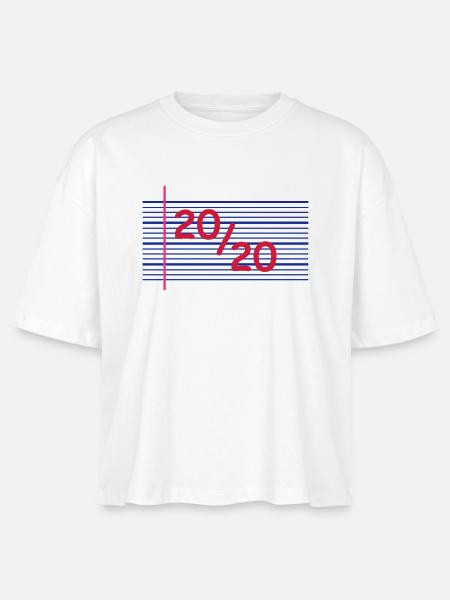 20sur20 - Stanley/Stella Frauen Boxy Bio-T-Shirt Nova - Weiß