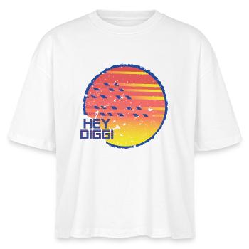 Hey Diggi - T-shirt bio NOVA Stanley/Stella Femme - blanc - Devant - Anna (173cm)