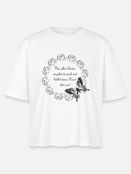 Psalm 139 - Stanley/Stella Frauen Boxy Bio-T-Shirt Nova - Weiß