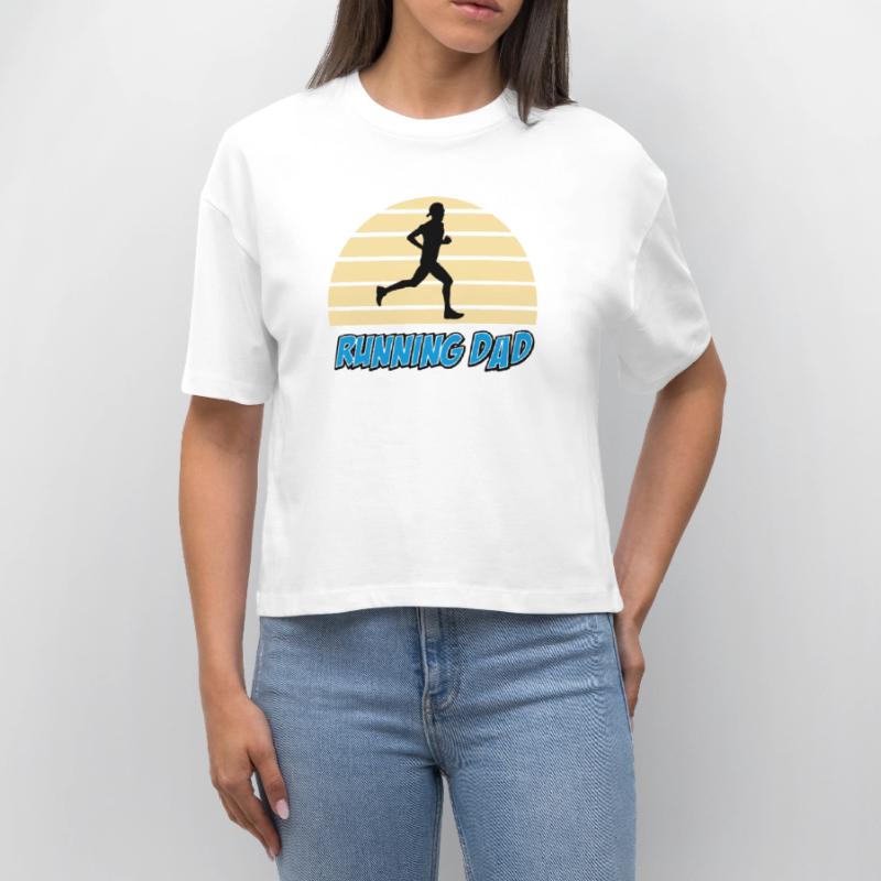 Laufender Vater Stanley/Stella Frauen Boxy Bio-T-Shirt Nova
