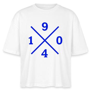 1904 Gelsenkirchen Ruhrpott Football pour les vrais fans - T-shirt bio NOVA Stanley/Stella Femme - blanc - Devant - Anna (173cm)
