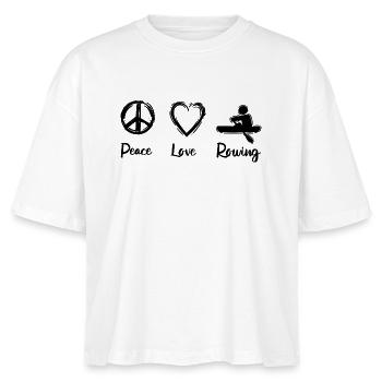 Rudder Love - Stanley/Stella Nova Women’s Boxy Organic T-Shirt - white - Front - Anna (173cm)