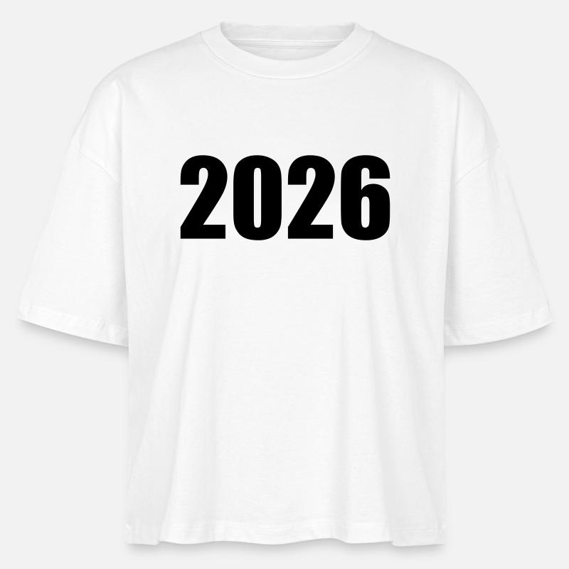 2026 - Stanley/Stella Nova Women’s Boxy Organic T-Shirt - white