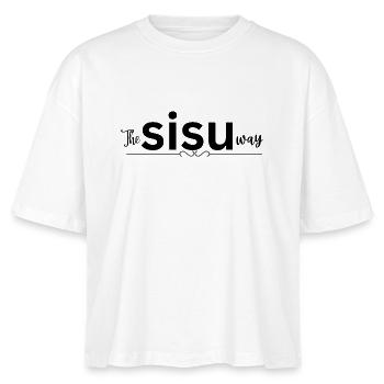 La voie Sisu - T-shirt bio NOVA Stanley/Stella Femme - blanc - Devant - Anna (173cm)