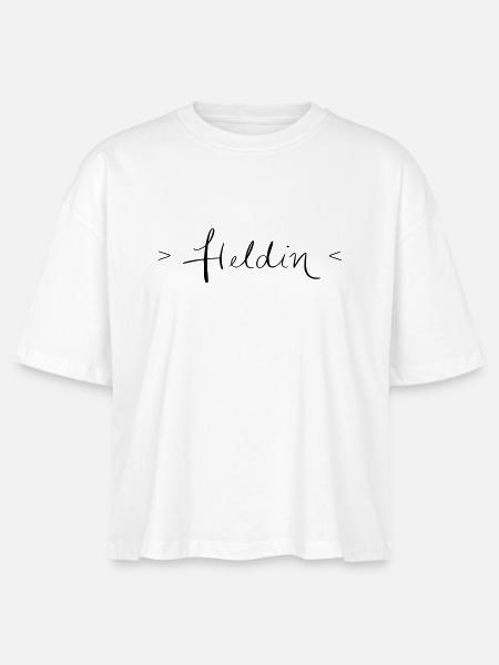 Heldin - Stanley/Stella Frauen Boxy Bio-T-Shirt Nova - Weiß