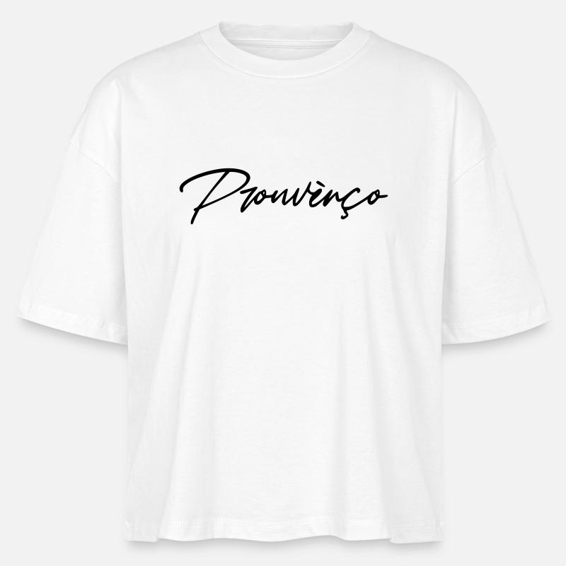 Prouvènço - T-shirt bio NOVA Stanley/Stella Femme - blanc