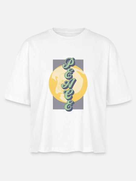 70s - Stanley/Stella Frauen Boxy Bio-T-Shirt Nova - Weiß