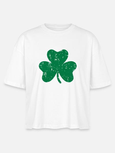 Kleeblatt - Stanley/Stella Frauen Boxy Bio-T-Shirt Nova - Weiß