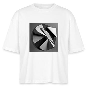 Cercle de sérénité - T-shirt bio NOVA Stanley/Stella Femme - blanc - Devant - Anna (173cm)