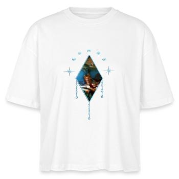 Petite Sirène à la maison - T-shirt bio NOVA Stanley/Stella Femme - blanc - Devant - Anna (173cm)