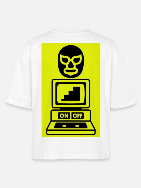 Computercult - Stanley/Stella Frauen Boxy Bio-T-Shirt Nova - Weiß