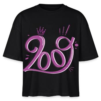 17. Geburtstag Mädchen geboren 2009 Geschenk - Stanley/Stella Frauen Boxy Bio-T-Shirt Nova - Schwarz - Vorne - Anna (173cm)