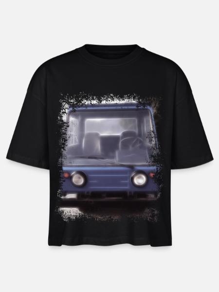 Multicar M25 - Stanley/Stella Frauen Boxy Bio-T-Shirt Nova - Schwarz