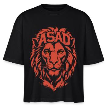 Red Lion ASAD Imperious Head - Stanley/Stella Nova Women’s Boxy Organic T-Shirt - black - Front - Anna (173cm)