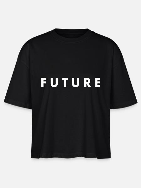 Future - Stanley/Stella Frauen Boxy Bio-T-Shirt Nova - Schwarz