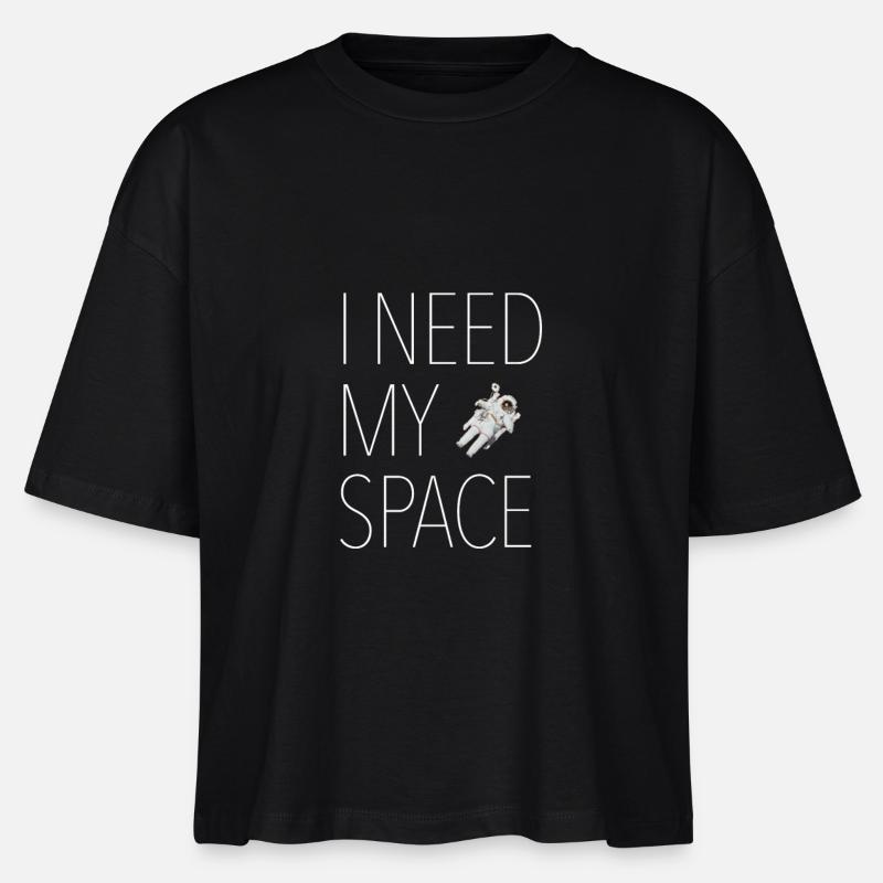 L'astronaute dans l'espace - T-shirt bio NOVA Stanley/Stella Femme - noir