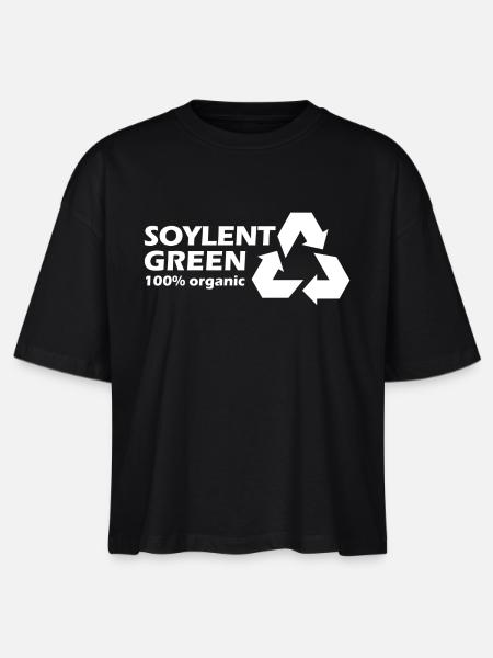Soylent Green klein - Stanley/Stella Frauen Boxy Bio-T-Shirt Nova - Schwarz