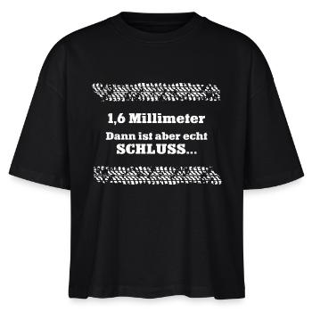 Reifen Mechaniker Reifenmechaniker Auto Werkstatt - Stanley/Stella Frauen Boxy Bio-T-Shirt Nova - Schwarz - Vorne - Anna (173cm)
