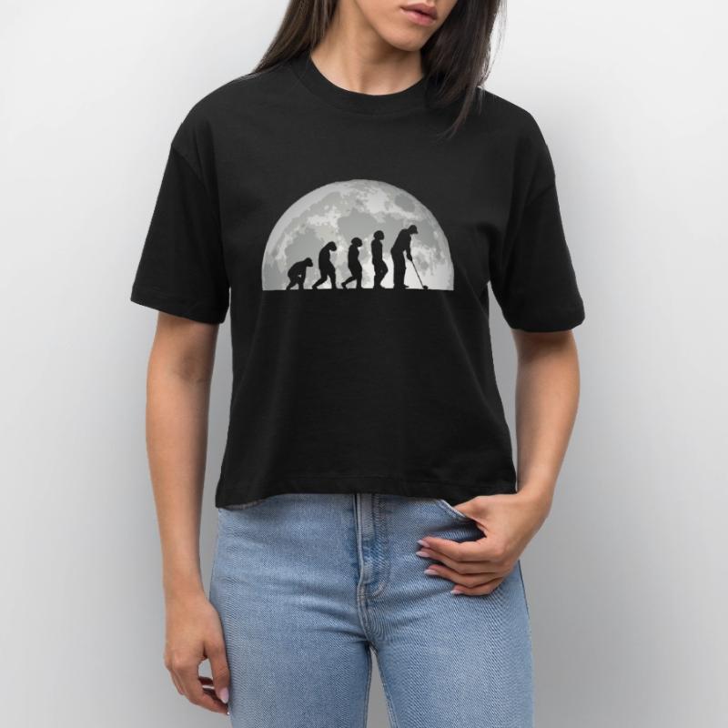 Golfer Evolution Golf Stanley/Stella Nova Women’s Boxy Organic T-Shirt