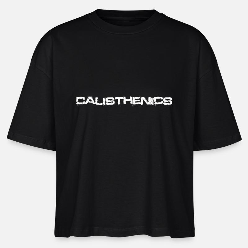 calisthenics - Stanley/Stella Nova Women’s Boxy Organic T-Shirt - black