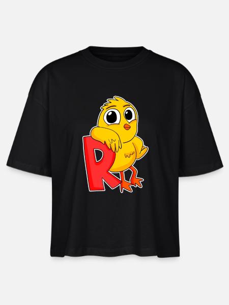 Rente Rentner - Stanley/Stella Frauen Boxy Bio-T-Shirt Nova - Schwarz