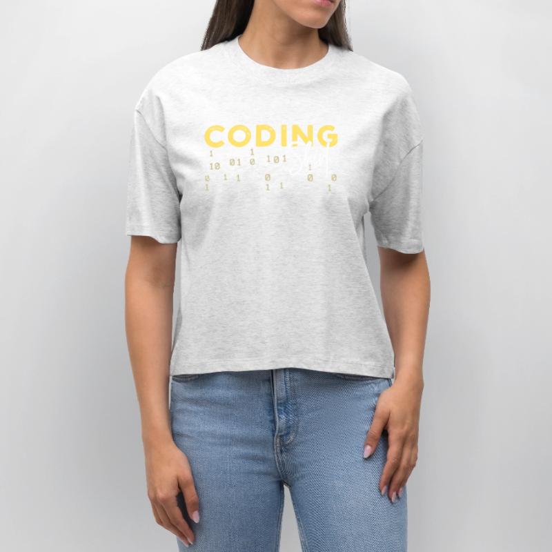 Coden Statement Developer Programmierer Skripting Stanley/Stella Frauen Boxy Bio-T-Shirt Nova