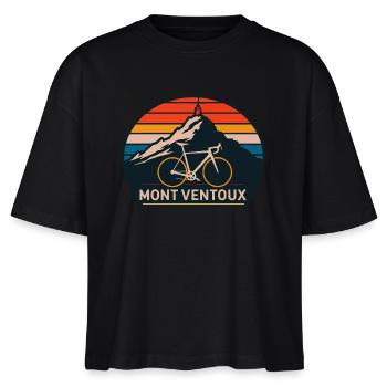 Mont Ventoux avec vélo - T-shirt bio NOVA Stanley/Stella Femme - noir - Devant - Anna (173cm)