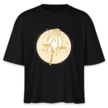 In memory - Stanley/Stella Nova Women’s Boxy Organic T-Shirt - black - Front - Anna (173cm)