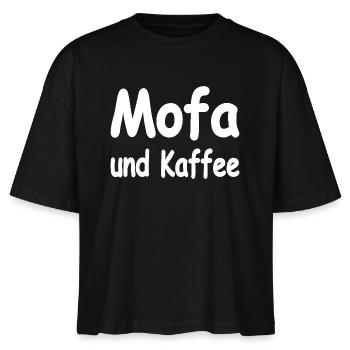 Mobylette - T-shirt bio NOVA Stanley/Stella Femme - noir - Devant - Anna (173cm)