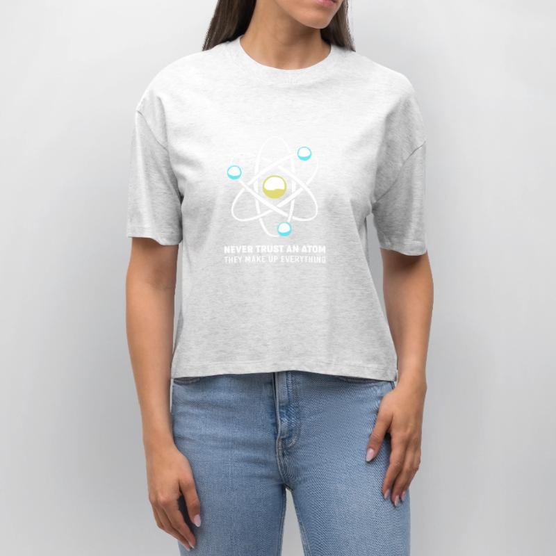 Quantum Physics Quantum Physics Quantum Leap Stanley/Stella Nova Women’s Boxy Organic T-Shirt