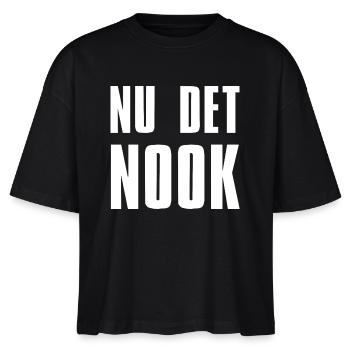MAINTENANT le Nook Anti USA - T-shirt bio NOVA Stanley/Stella Femme - noir - Devant - Anna (173cm)