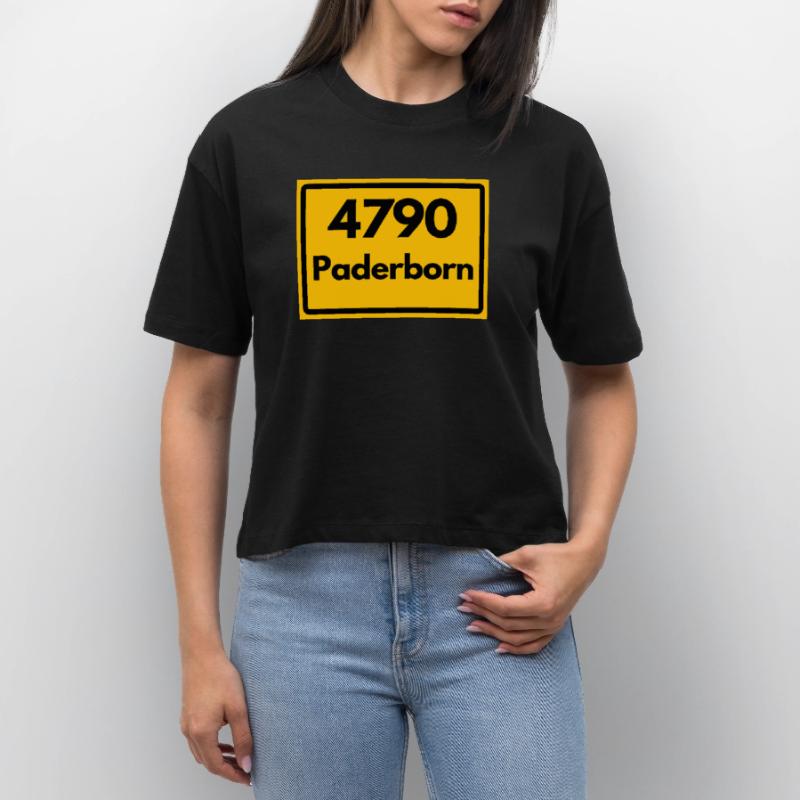 OLD POSTCODE POSTCODE RETRO 4790 PADERBORN Stanley/Stella Nova Women’s Boxy Organic T-Shirt