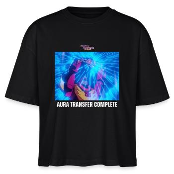 Transformers The Movie Aura Transfer Complete - Stanley/Stella Frauen Boxy Bio-T-Shirt Nova - Schwarz - Vorne - Anna (173cm)