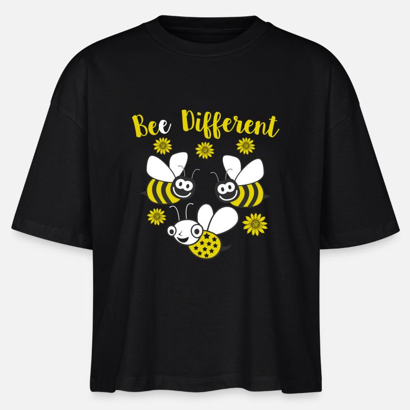 Bee différent - T-shirt bio NOVA Stanley/Stella Femme - noir