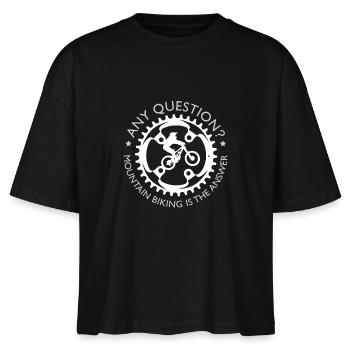 vtt - T-shirt bio NOVA Stanley/Stella Femme - noir - Devant - Anna (173cm)