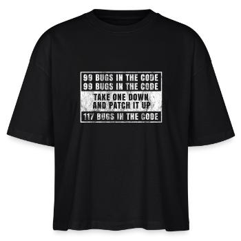 Programmierer Shirt Programmieren Sprüche Nerd - Stanley/Stella Frauen Boxy Bio-T-Shirt Nova - Schwarz - Vorne - Anna (173cm)