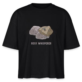 Géologie Géologie Pierres - T-shirt bio NOVA Stanley/Stella Femme - noir - Devant - Anna (173cm)