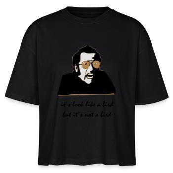 FRANCOIS EMBROUILLE 2 - T-shirt bio NOVA Stanley/Stella Femme - noir - Devant - Anna (173cm)
