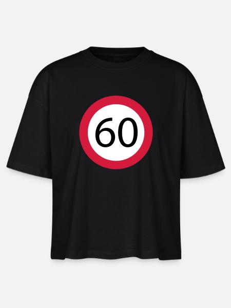 60 - Stanley/Stella Frauen Boxy Bio-T-Shirt Nova - Schwarz
