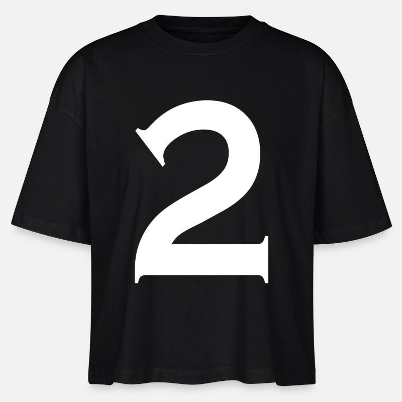 2 - Stanley/Stella Nova Women’s Boxy Organic T-Shirt - black