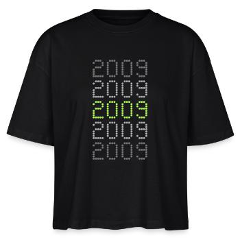 2009 - Stanley/Stella Nova Women’s Boxy Organic T-Shirt - black - Front - Anna (173cm)