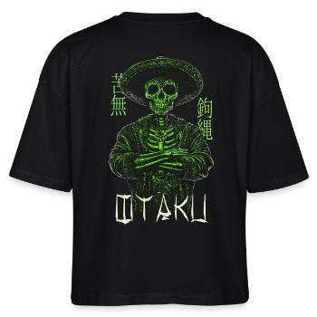 Otaku d’anime - T-shirt bio NOVA Stanley/Stella Femme - noir - Dos - Anna (173cm)