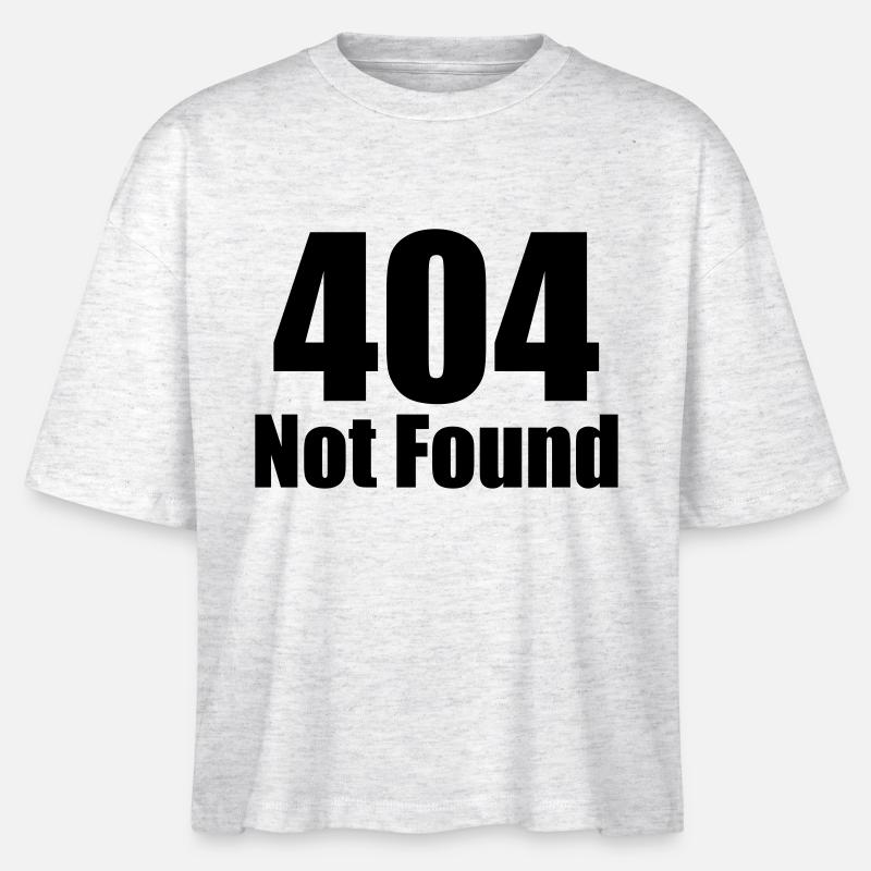 404 Not Found - Stanley/Stella Frauen Boxy Bio-T-Shirt Nova - Weiß meliert
