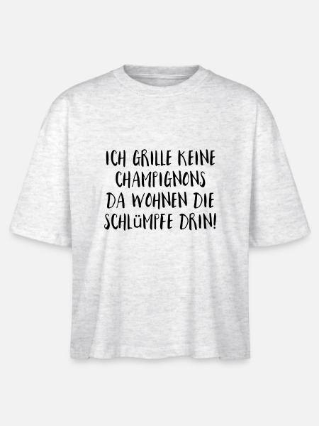 Coole Sprüche - Stanley/Stella Frauen Boxy Bio-T-Shirt Nova - Weiß meliert