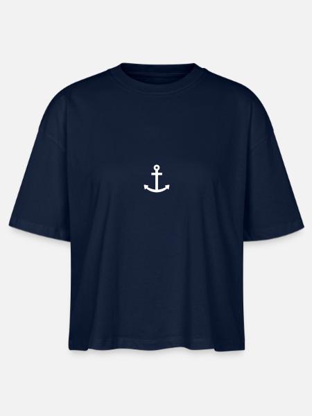 anker - Stanley/Stella Frauen Boxy Bio-T-Shirt Nova - Navy