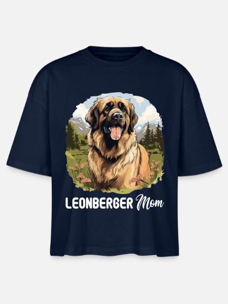 Leonberger - Stanley/Stella Frauen Boxy Bio-T-Shirt Nova - Navy