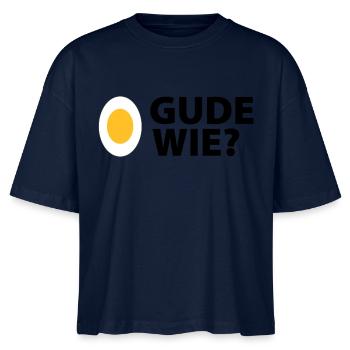 Ei Gude wie - Hessen - Stanley/Stella Frauen Boxy Bio-T-Shirt Nova - Navy - Vorne - Anna (173cm)