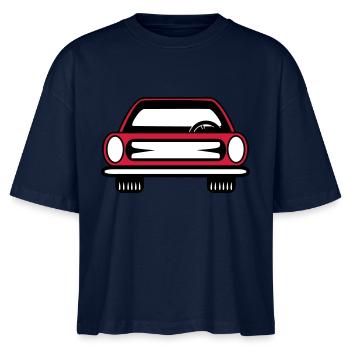 Auto Wagen Fahrzeug grill - Stanley/Stella Frauen Boxy Bio-T-Shirt Nova - Navy - Vorne - Anna (173cm)